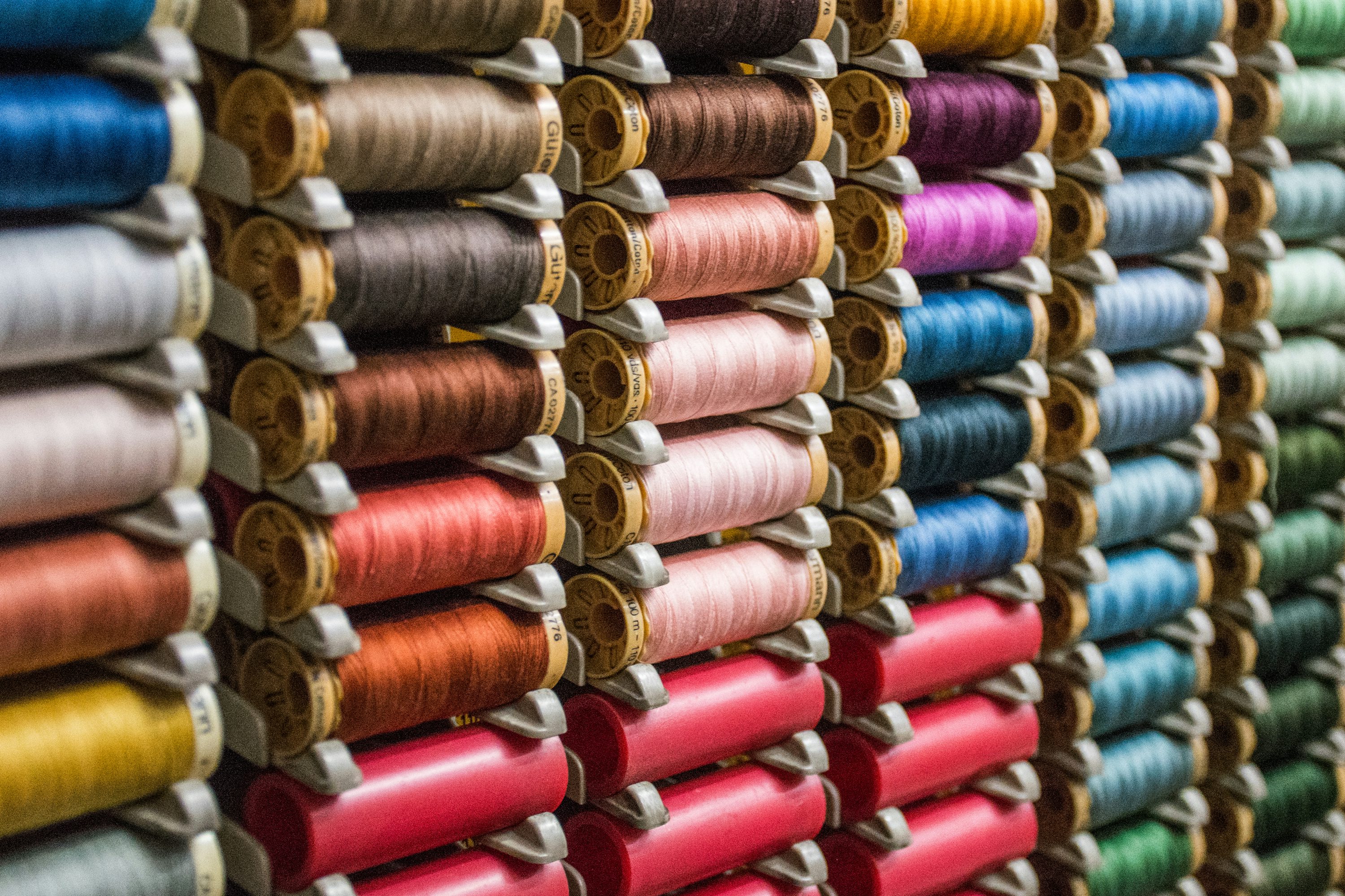 Clothing racks background